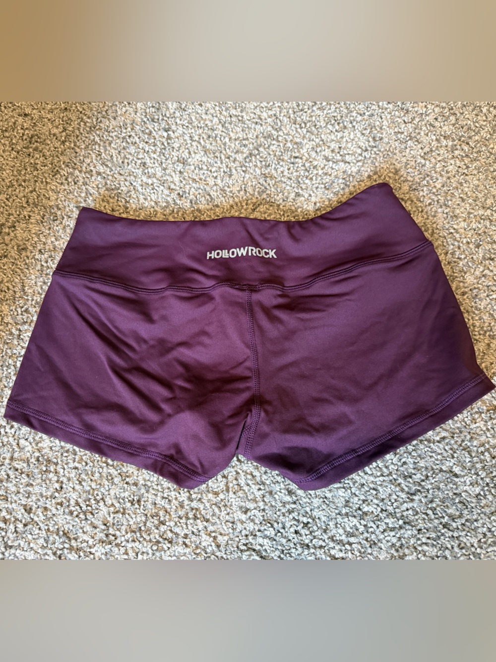 Hollow Rock Women's Deep Plum Athletic Shorts - Picture 5 of 13